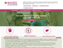 Tablet Screenshot of banzel.com